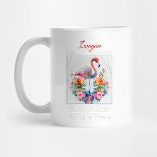 Flamingo Nature Outdoor Imagine Wild Free Mug